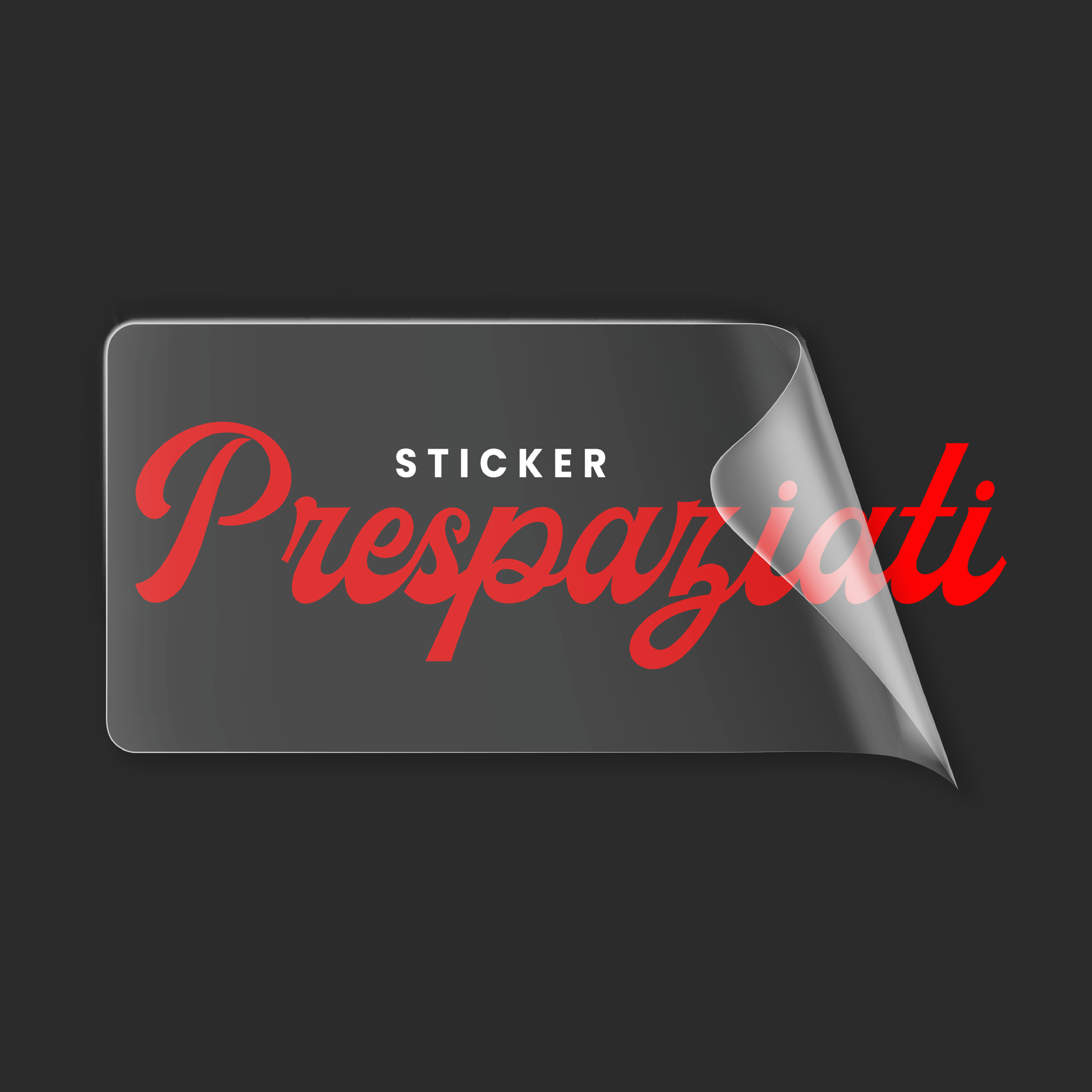 Sticker Prespaziati