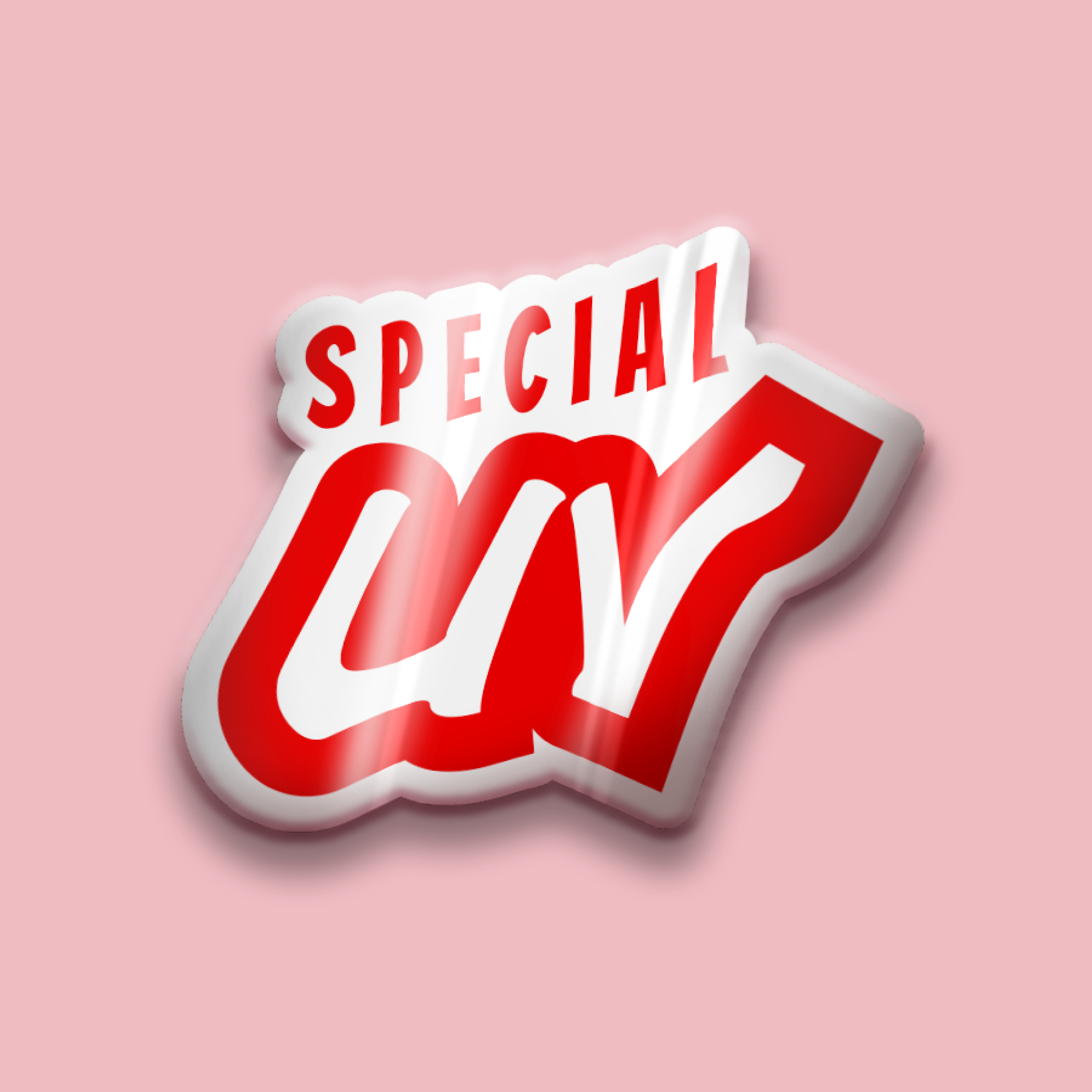 Sticker "Special UV"